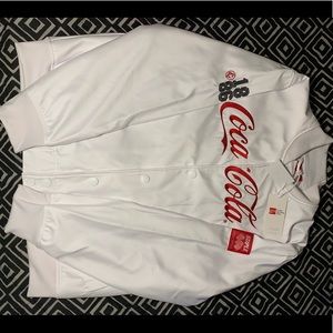 Staple Pigeon Coca Cola Letterman Jacket